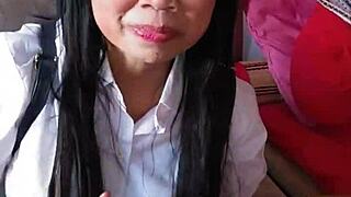 Schoolgirl Begs for More Action Now!