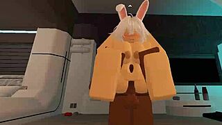 SHY SLUT'S FAT ASS POUNDED BY MONSTER BBC IN BUNNY OUTFIT!