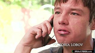 euro milf grabs stepsons friends monster cock for oily titty fuck ride