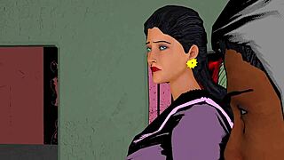 pregnant step sister begs aunt for creampie to make her hairy pussy pregnant