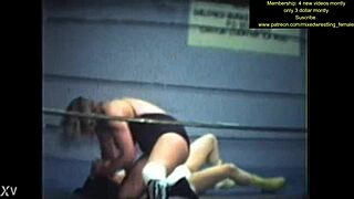 mixed wrestling catfight showdown