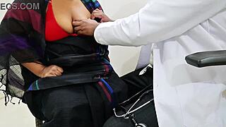 Patient, bend over for your doctor's deep exam now