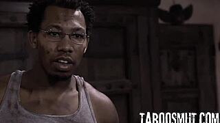 Blonde Babe's Tight Pussy Stretches Around Massive BBC Creampie