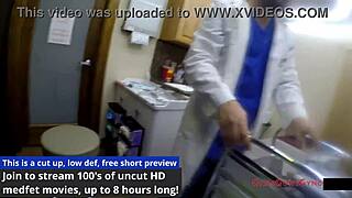 relax with lilith rose's backstage gyno exam in latex gloves pov