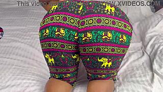 horny teen daughter begs daddy to fuck her hard in missionary position