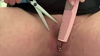 wanna see me comb my bush then shave it smooth?