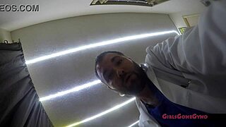 relax with lilith rose's backstage gyno exam in latex gloves pov