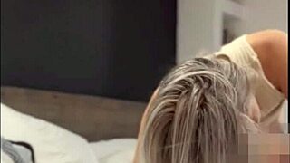 i crave this skinny tinder girl's tight pussy riding my cock swallowing every drop