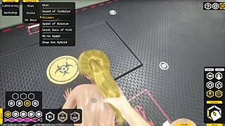 Deepthroat sucking leads to intense tit fucking game