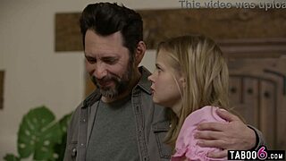 Husband pounds teen Coco Lovelock as wife watches