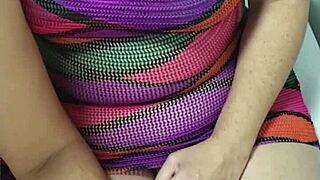 Wife's huge ass pussy and tits bounce wildly on webcam for horny viewers