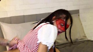 Fucking my cousin bareback right after junina party fun