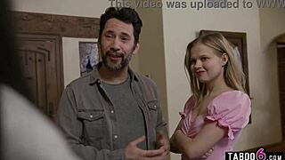 Husband pounds teen Coco Lovelock as wife watches