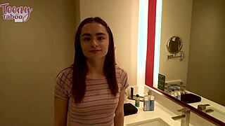 stepdad seth creampies petite reese robbins after her sloppy deepthroat and juicy ride... feels so wrong yet hot