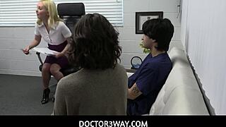 Aaliyah Love Doctor 3Way Stepbro Fuck