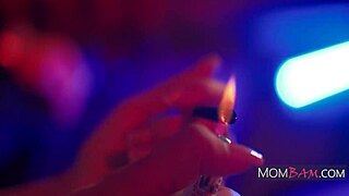 strippers kayla paige and aria sloane grind laps competitively for boss chad white at club