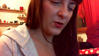 curvy italian milf shows off sweaty bare feet after yoga class tease