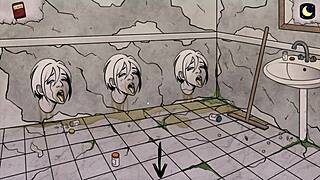 Shaved Pussy Escapes Hospital for Creampie Anal Pounding Thrill