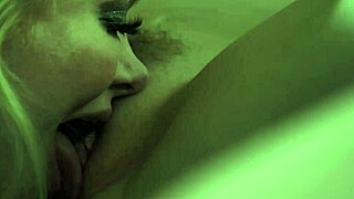 imagine serene siren licking melody marks' shaved teen cunt