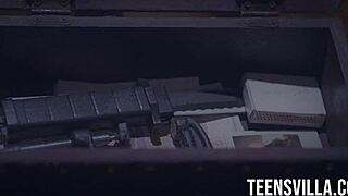 Seth Gamble Maddy May Melissa Stratton dive into wild threesome action