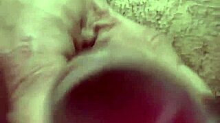 Solo guy masturbates foreskin balls jizz load straight camera