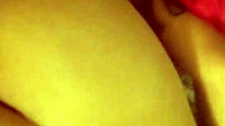 My girl's creamy pussy creampied doggystyle by big black cock
