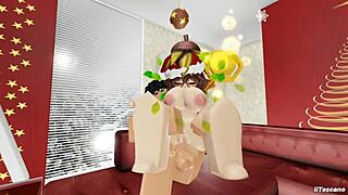 Big Cock Friend Fills My Pussy in Snowy Winter Bliss