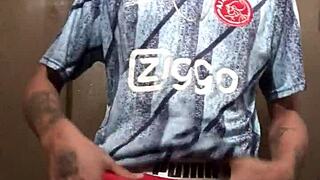 Thick-Dicked Malandro Flashes Massive Horse Cock on Amateur Cam