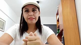 Sarah Rosa rides guy's back in sexy homemade vlog action!