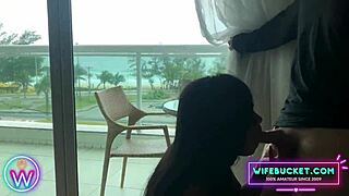 we checked into this nice hotel and he fucked his side-chick girlfriend so good