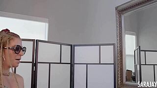 sara jay bbw fucks her fav toys an licks em too hot damn!! 