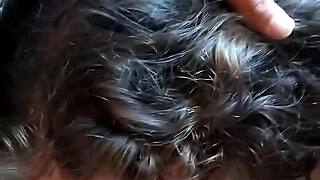 milf sucks ripped-clothes cock then humps wildly