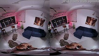 Redhead Shaved Pussy Craves Your Hardcore POV Cumshot in Dark VR Room