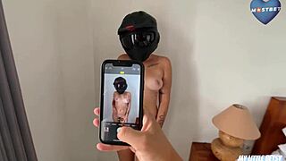 Fake Photographer Tricks Big Ass Blonde Biker into POV Fuck and Cum Swallow After Shoot?