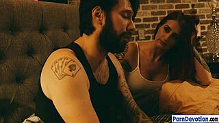 gorgeous tana lea can't stop sucking my huge cock deepthroat handjob frenzy