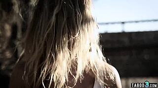 PERVERSE STRANGER CLEANES Petite HOMELESS TEEN Then FUCKS Her DOGGYSTYLE Rough!