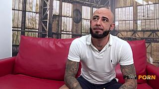 esmeralda proves anal is best as brunette casting slut gets bent over doggystyle deepthroat rough riding assfucking