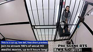 mina moon bends over in hospital gets face fucked and pussy creampied pov