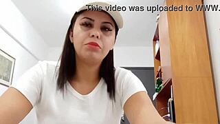 Sarah Rosa rides guy's back in sexy homemade vlog action!