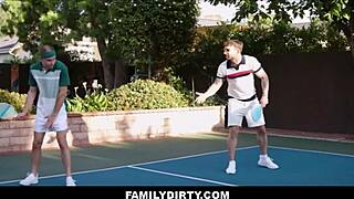 i join stepdads fucking cute skinny teen stepdaughters after pickleball game
