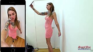 ginger tattooed milf parker slobs on cock messy throatpie swallow after deep dildo pounding 😍💦