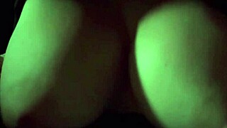 italian milf artemisia's huge tits bounce wildly in slow-mo solo!