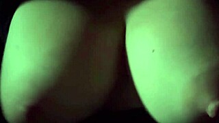 italian milf artemisia's huge tits bounce wildly in slow-mo solo!
