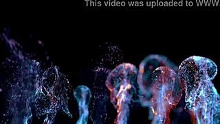 damn keysie wood takes on three bbc stretching her ass wide open