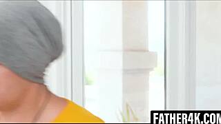 stepdad spots wife's copy but she's his son's tall girlfriend extreme fuck ahead?