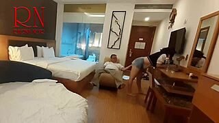 he pours drink in beautiful slut's navel then licks her pussy clean