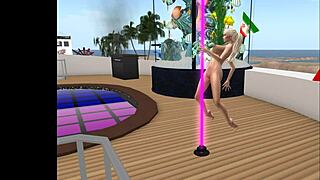 Polish pornstar kassie cameltoe lap dances deepthroat fucks at american nightclub