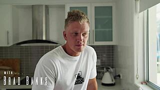 Horny Housewife Joins Muscular Threesome Big Cock Double Cum Fuck