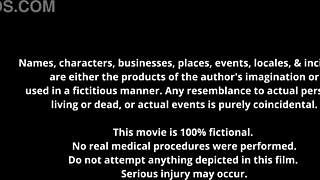 Nurse Alexis Grace Moans in Pierced Pussy Exam