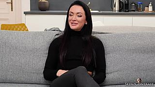 Zuzu Sweet chats candidly in outdoor casting interview vibes